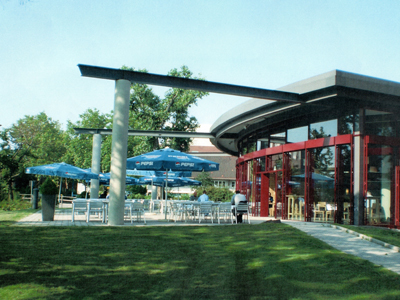 Wetterschurt Cafe BASF Ludwigshafen 2010